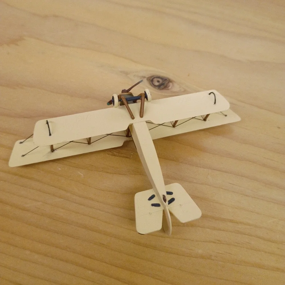 1999 Hallmark Legends In‎ Flight Red Baron Fokker & 1998 Curtis Jenny Biplane